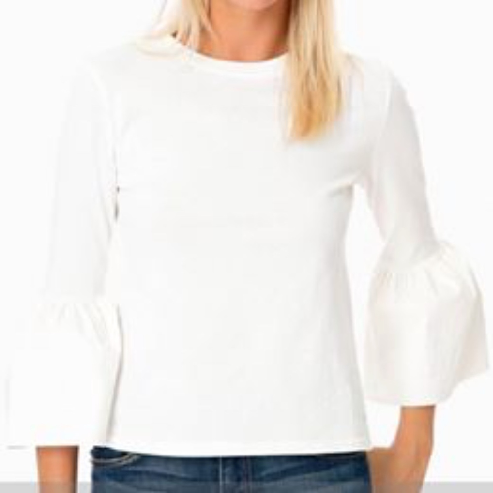 English Factory Bell sleeve top- size L